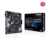 ASUS PRIME B450M-K II AMD AM4 4400MHz (OC) DDR4 VGA DVI-D HDMI M.2 mATX Anakart - 1