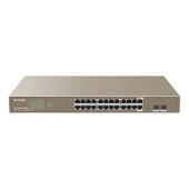 IP-COM G3326P-24-410W 24GE PoE Port (370W), 2xSFP Cloud Yönetilebilir Switch - 1