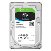 SEAGATE SKYHAWK 8 TB 256MB 5400RPM SATA3.0  7/24 DVR,NVR için Güvenlik HDD - 1