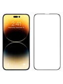 Cover Center Apple İphone 15 Tam Tam Kaplayan Darbe Dayanıklı Parlak Esnek Kırılmaz Ekran Koruyucu - 1