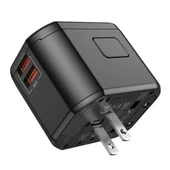 HOCO AC15 20W PD QC 3.0 Hızlı Şarj Universal Priz - 3