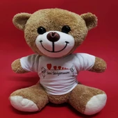 Seni Seviyorum Temalı Peluş Ayıcık - 1
