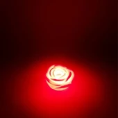 Led Işıklı Gül Mum - 2