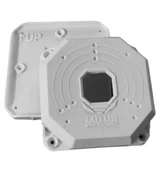 CAM BOX LOTUS JB-411 BEYAZ PLASTİK KARE BUAT (TABAN DAHİL) - 1