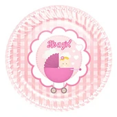 TABAK KARTON ITS A GIRL PEMBE PUSETLİ - 1