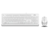 A4 TECH F1010 Q USB BEYAZ TR MM KLAVYE+OPT MOUSE - 2