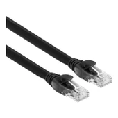 S-LINK SL-CAT6030BK 30cm Siyah CAT6 Patch Kablo - 1