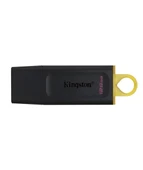 Kingston 128GB USB 3.2 Exodia DataTraveler  (Black + Yellow) - 1