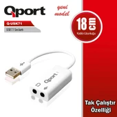 QPORT Q-USK71 USB TO 7.1 SES KARTI - 1