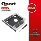 QPORT Q-HDK12 2.5 HDD/SSD UYUMLU CEVIRICI 12.7 KIZAK - 1