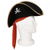 Nessiworld Çocuk Boy Kadife Jack Sparrow Denizci Kaptan Jack Korsan Şapkası 45x16 cm - 2