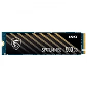 MSI SPATIUM M450 NVME M.2 500GB 3600/2300MB/s SSD - 1