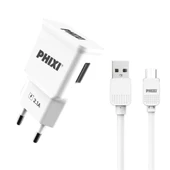 Pch201m Basic 2.1a Micro Usb Kablolu Şarj Cihazı - 1