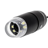 1600x Usb Dijital Mikroskop Kamera Endoskop 8led Büyüteç Metal Standı - 2
