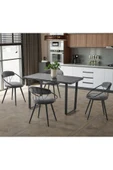Kagu Relax Tel Sandalye Mutfak,Balkon,Çalışma Odası 4'Lü Siyah - 2