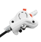 Shimano BL-M445 Bisiklet Ön Fren Takımı Hidrolik Disk Fren Sol Takım Beyaz Kaliper+Balata Dahil - 3