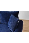 Kagu Corner Flavia Köşe Takımı Puflu Lacivert - 7