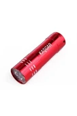 Süper Parlak 9 Ledli Metal Mini El Feneri - 4
