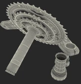 Shımano SLX FC-M660 - 175MM 42X32X24T Shımano SLX 3'lü Aynakol Hollowtech Orta Göbek Dahil thumbnail 6