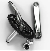 Shımano SLX FC-M660 - 175MM 42X32X24T Shımano SLX 3'lü Aynakol Hollowtech Orta Göbek Dahil thumbnail 5