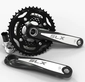 Shımano SLX FC-M660 - 175MM 42X32X24T Shımano SLX 3'lü Aynakol Hollowtech Orta Göbek Dahil thumbnail 3