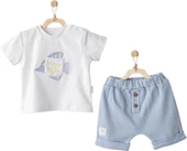 Ocean İs My Happy Place 2'li Bebe Takım Blue - 1