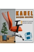Koltukstilim   Kahel Deri Çalışma Koltuğu Ofis Koltuğu - 4