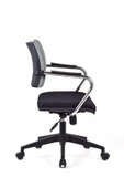 Koltukstilim   Sahra Siyah-gri Pls Çalışma Koltuğu Ofis Koltuğu - 3