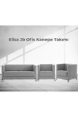 Koltukstilim    Elisa Jb Deri Ofis Kanepe Takımı - 1