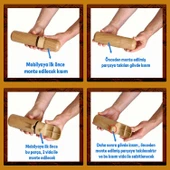 Kapsül 4 Adet Ayak 12 cm Mobilya Yükseltici Kanepe TV Ünitesi Koltuk Ayağı Baza Ayakları Açık Kübik Ceviz thumbnail 8