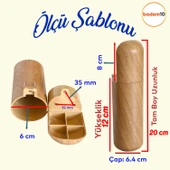 Kapsül 4 Adet Ayak 12 cm Mobilya Yükseltici Kanepe TV Ünitesi Koltuk Ayağı Baza Ayakları Açık Kübik Ceviz thumbnail 2