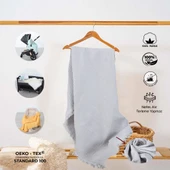 Huggy 4 Katlı %100 Pamuk Müslin Battaniye 100x130 - 2