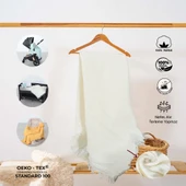 Huggy 4 Katlı %100 Pamuk Müslin Battaniye 100x130 - 4