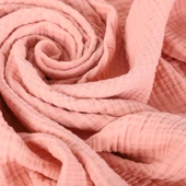 Huggy 4 Katlı %100 Pamuk Müslin Battaniye 100x130 - 11