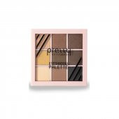 Flormar By Pretty Eyeshadow Palette 01 Earth - 1