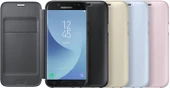 Samsung Galaxy J5 Pro 2017 (J530) Kartlıklı Cüzdan Kılıf, Siyah - 2