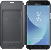 Samsung Galaxy J5 Pro 2017 (J530) Kartlıklı Cüzdan Kılıf, Siyah - 1