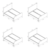 Minar Line Baza Başlık  180X200 - Siyah Ayak Anka19 thumbnail 5