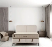 Minar Plus Baza Başlık Yatak Seti 160X200 - Siyah Ayak Pamira01 thumbnail 1