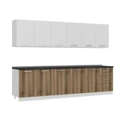 Minar 300 Cm Mutfak Dolabı Beyaz Dore 300-D1 - 3