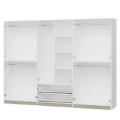 Minar Elina 6 Kapaklı Dolap Beyaz Kumtaşı thumbnail 7