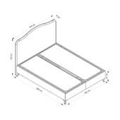 Minar İlkbahar Baza Başlık Yatak Seti 150X200 - Siyah Ayak Asya02 thumbnail 1