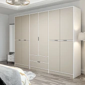 Minar Elina 6 Kapaklı Dolap Beyaz Kumtaşı thumbnail 3