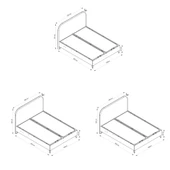 Minar Elina Baza Başlık Yatak Kumtaşı Ayak 160X200-Pixel005 thumbnail 7