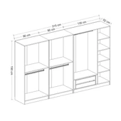 Minar Kale 210Cm 7 Prfl.Kpk.2Ç 5 Ayna.Dlp-Nstlj thumbnail 8