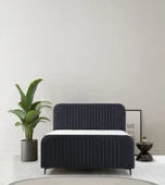 Minar Line Baza Başlık Yatak Seti 150X200 - Siyah Ayak Anka19 thumbnail 1