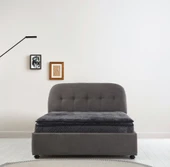 Minar Buffy Baza Başlık Yatak Seti 160X200 - Siyah Ayak Coco13 - 1