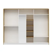 Minar Mitra 6 Kapak Dolap-Düz Beyaz-Artisan thumbnail 4