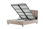 Minar Flow Baza Başlık Yatak Pedsiz 150X200 - Bej - 3