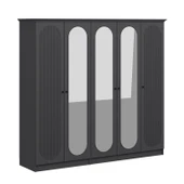 Minar Kale 190 5 Kapak 3A 2Ç Dolap Antrasit - Mebran Defne Ayna Antr thumbnail 5